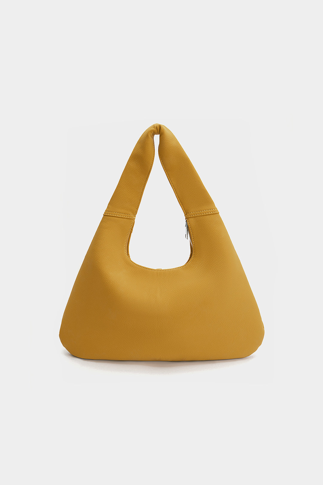 Borsa a spalla con dettaglio cuciture
