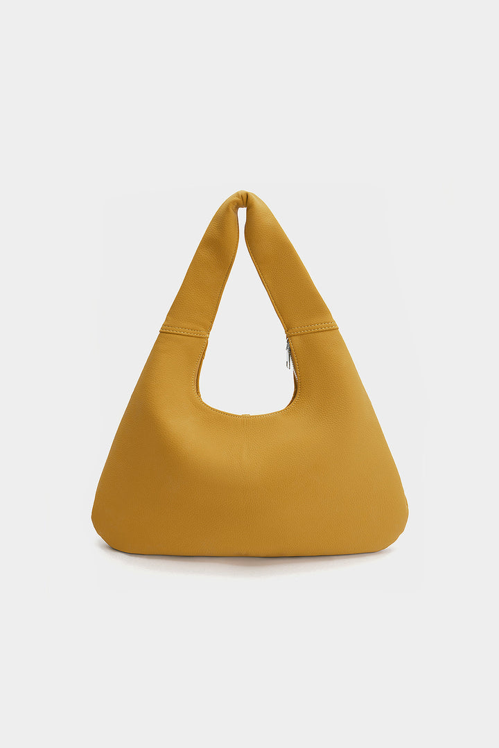 Borsa a spalla con dettaglio cuciture