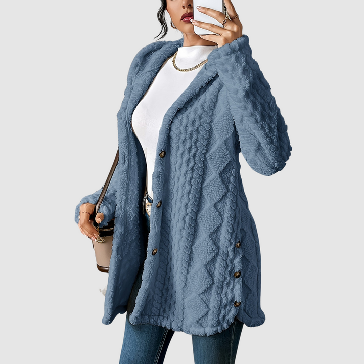 Elena | Cardigan in peluche