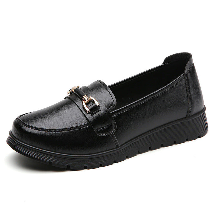 Mocassini slip-on con fibbia