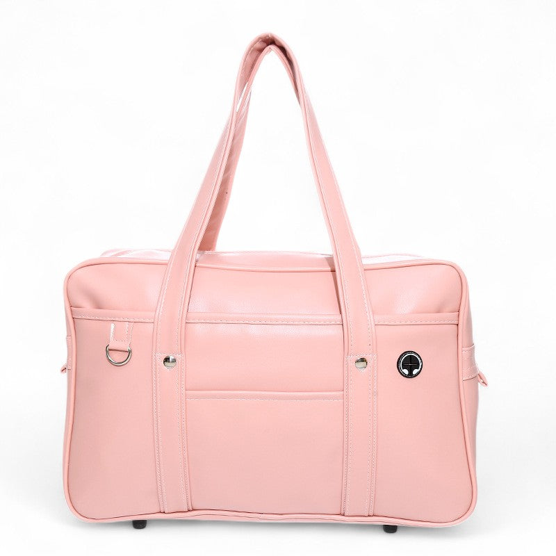 Borsa tote con un aspetto liscio