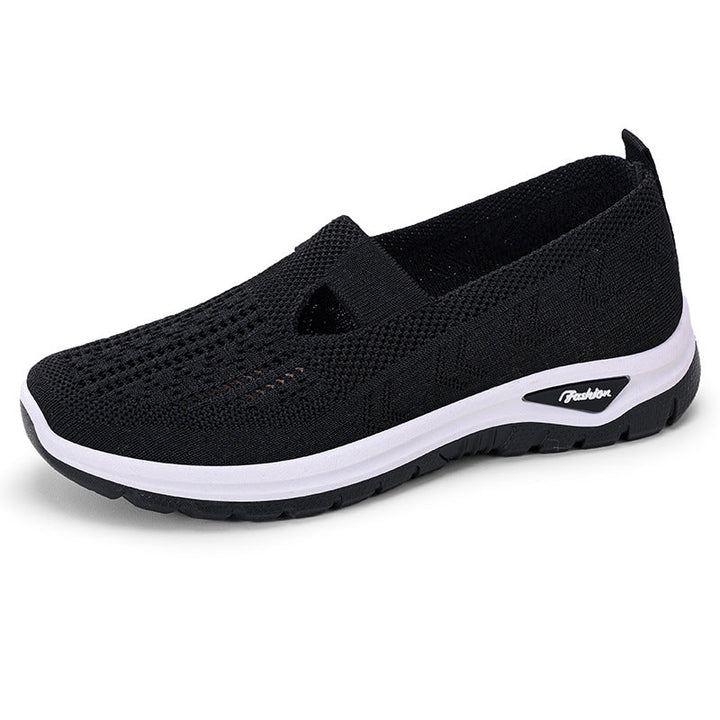 Scarpe da passeggio slip-on testurizzate