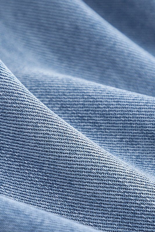 Alberte | Cappotto denim bicolore