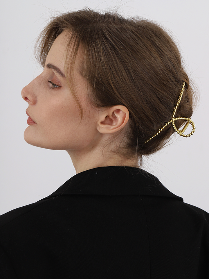 Fermaglio per capelli casual