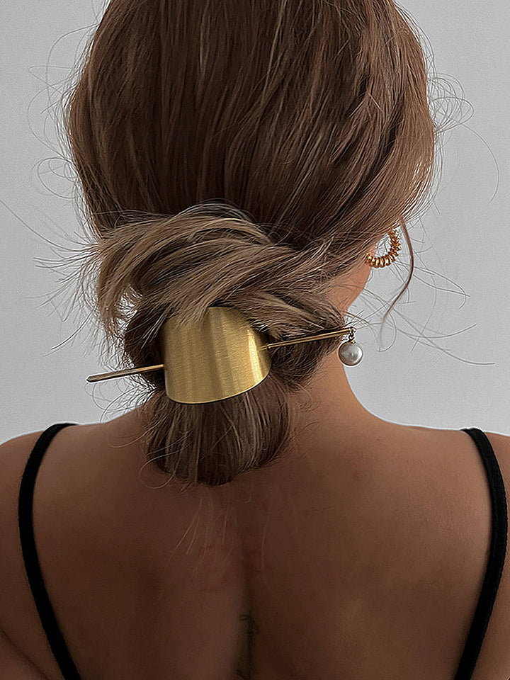 Spilla per capelli a forma di U con delicato dettaglio