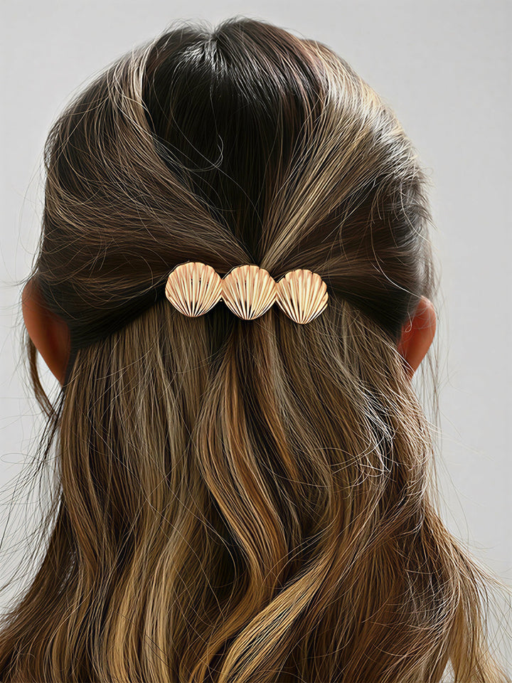 Fermaglio per capelli a forma di conchiglia