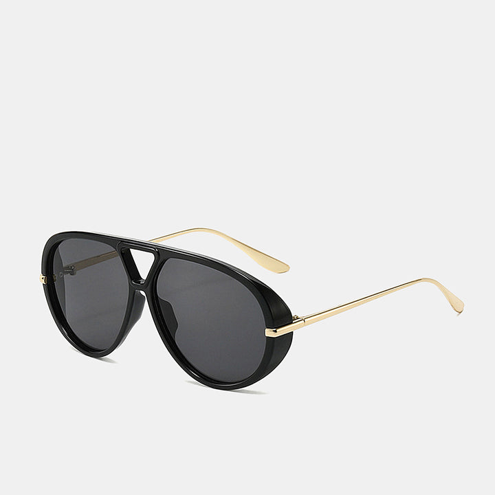 Occhiali da sole aviator con ampie aste