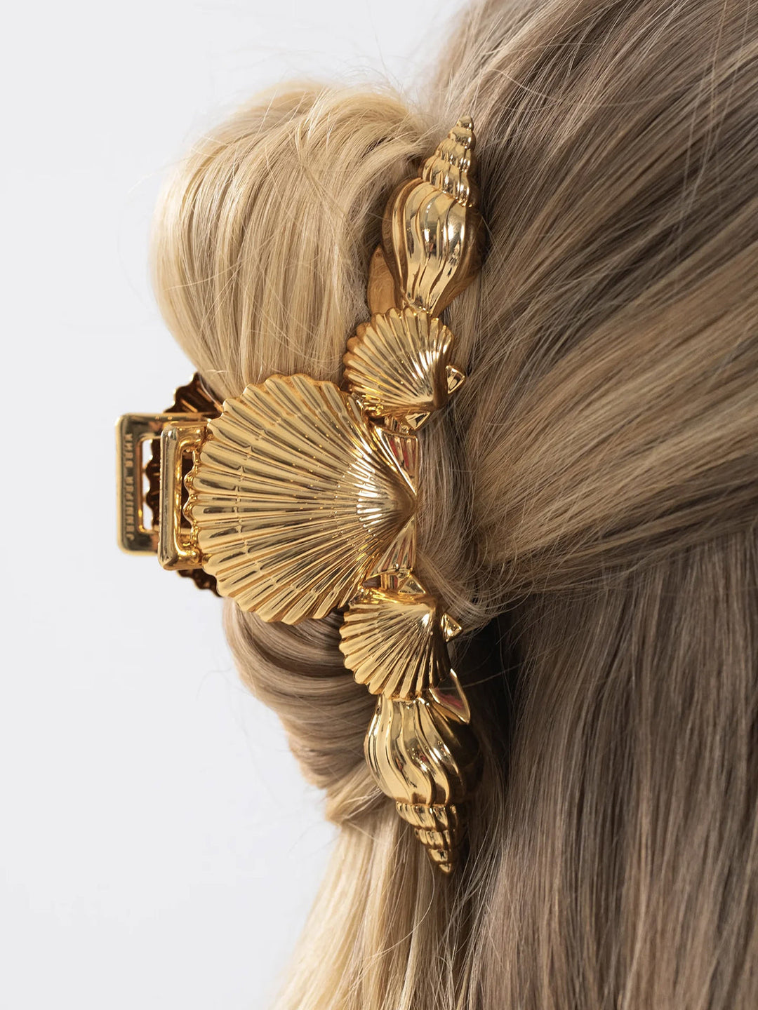 Fermaglio per capelli a forma di conchiglia