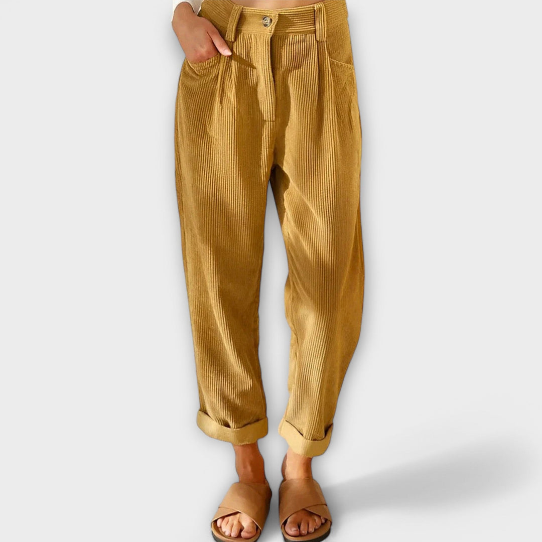 Jana | Pantaloni in corda