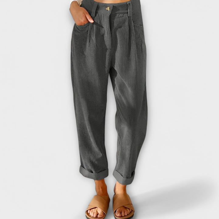 Mina | Pantaloni in velluto