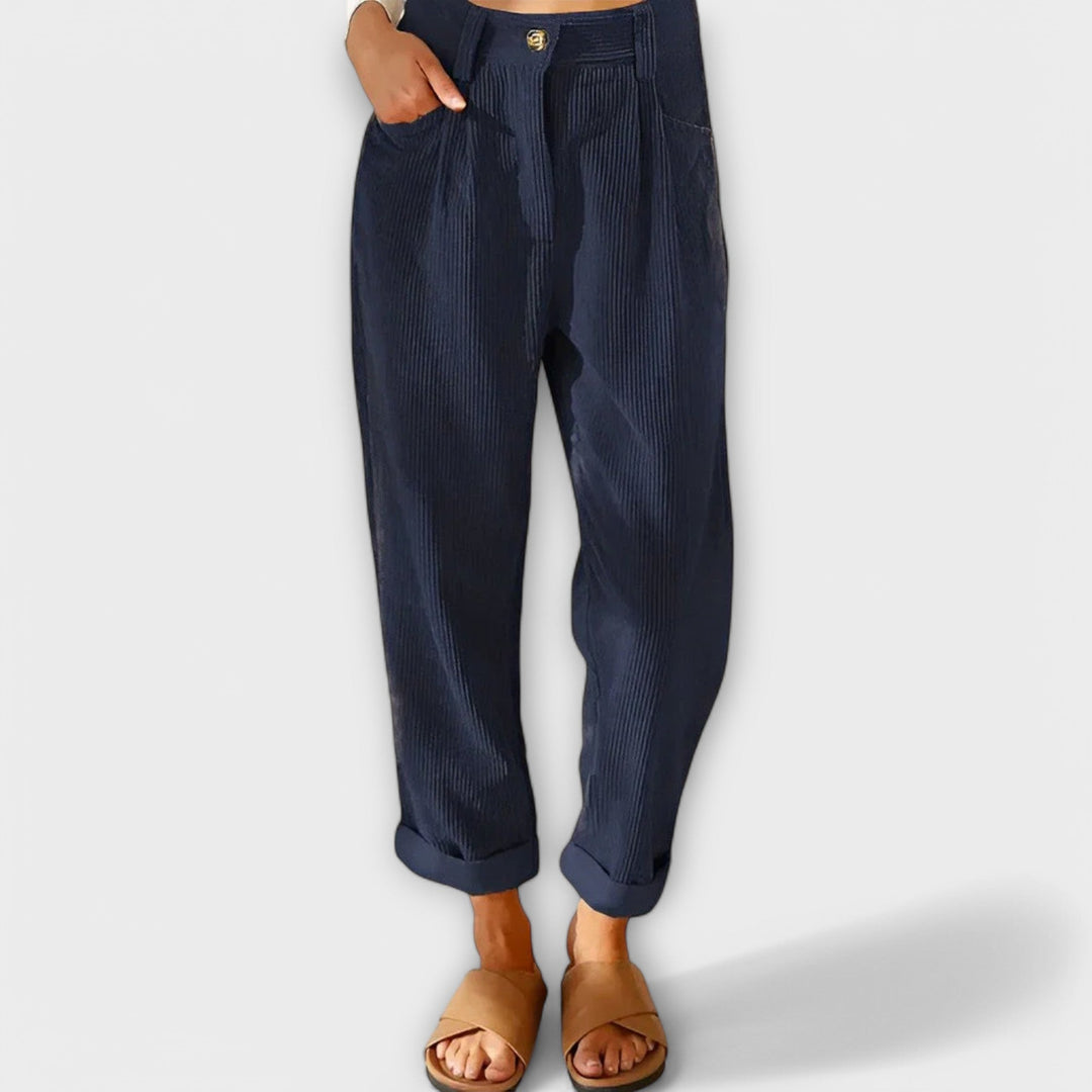 Mina | Pantaloni in velluto