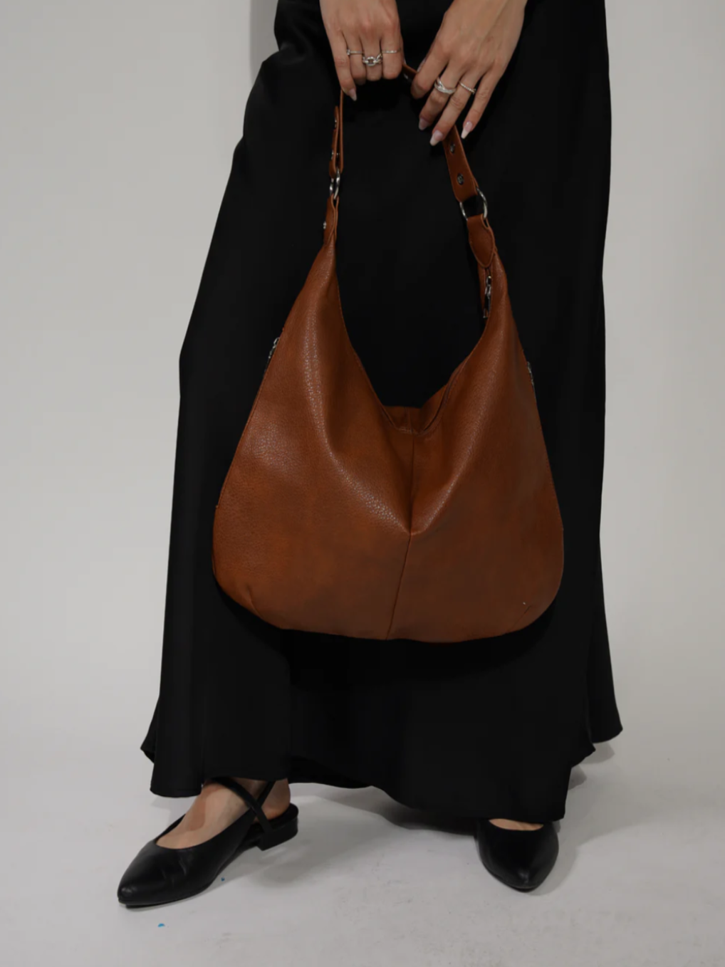 Borsa tote liscia di lusso