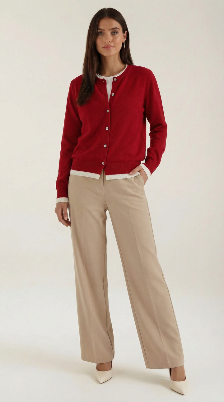 Cardigan lungo lavorato a maglia con maniche ampie e silhouette allungata