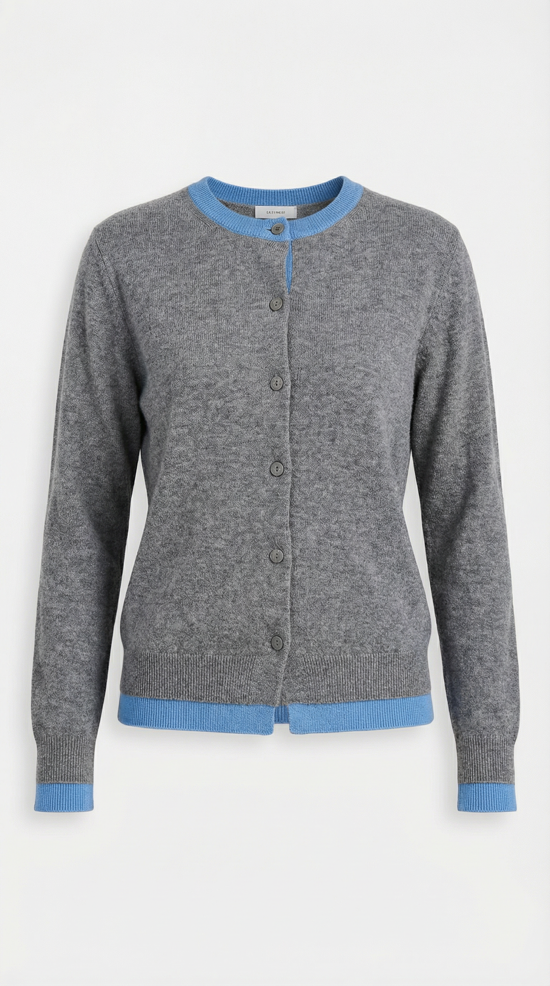 Cardigan lungo lavorato a maglia con maniche ampie e silhouette allungata