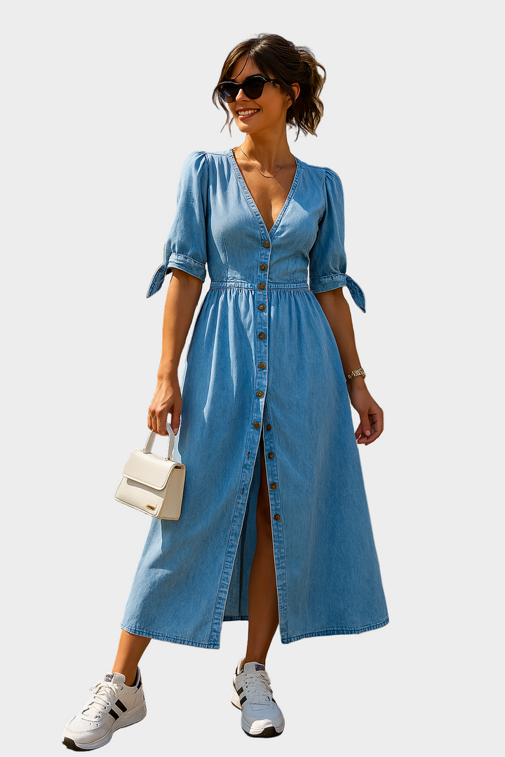 Viktorie | Abito in denim