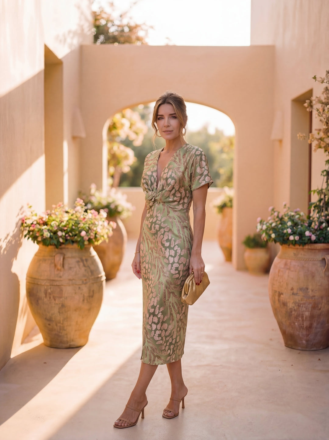 Giulia | Abito elegante in tessuto