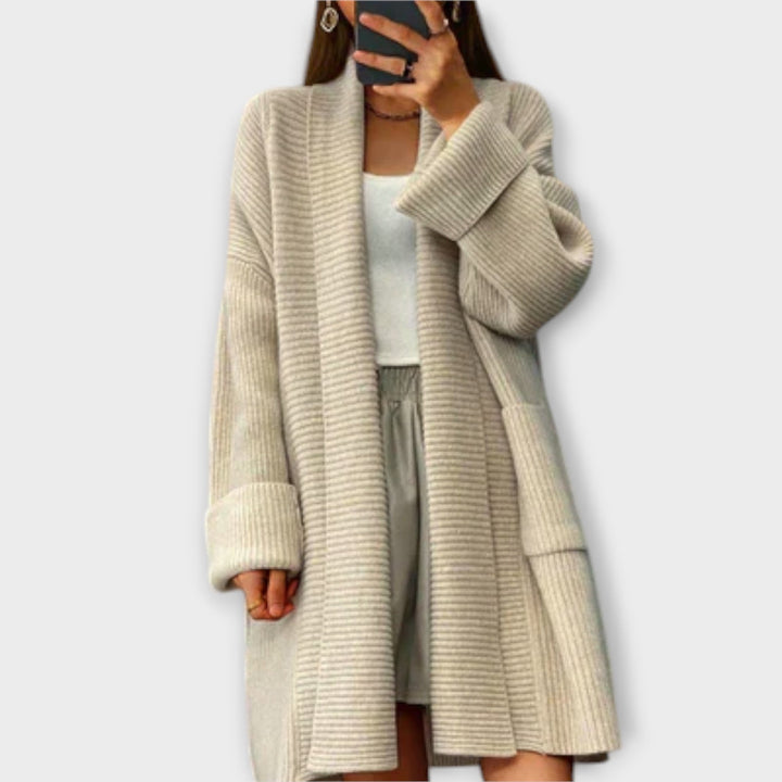 Euphemia | Cardigan lungo intrecciato