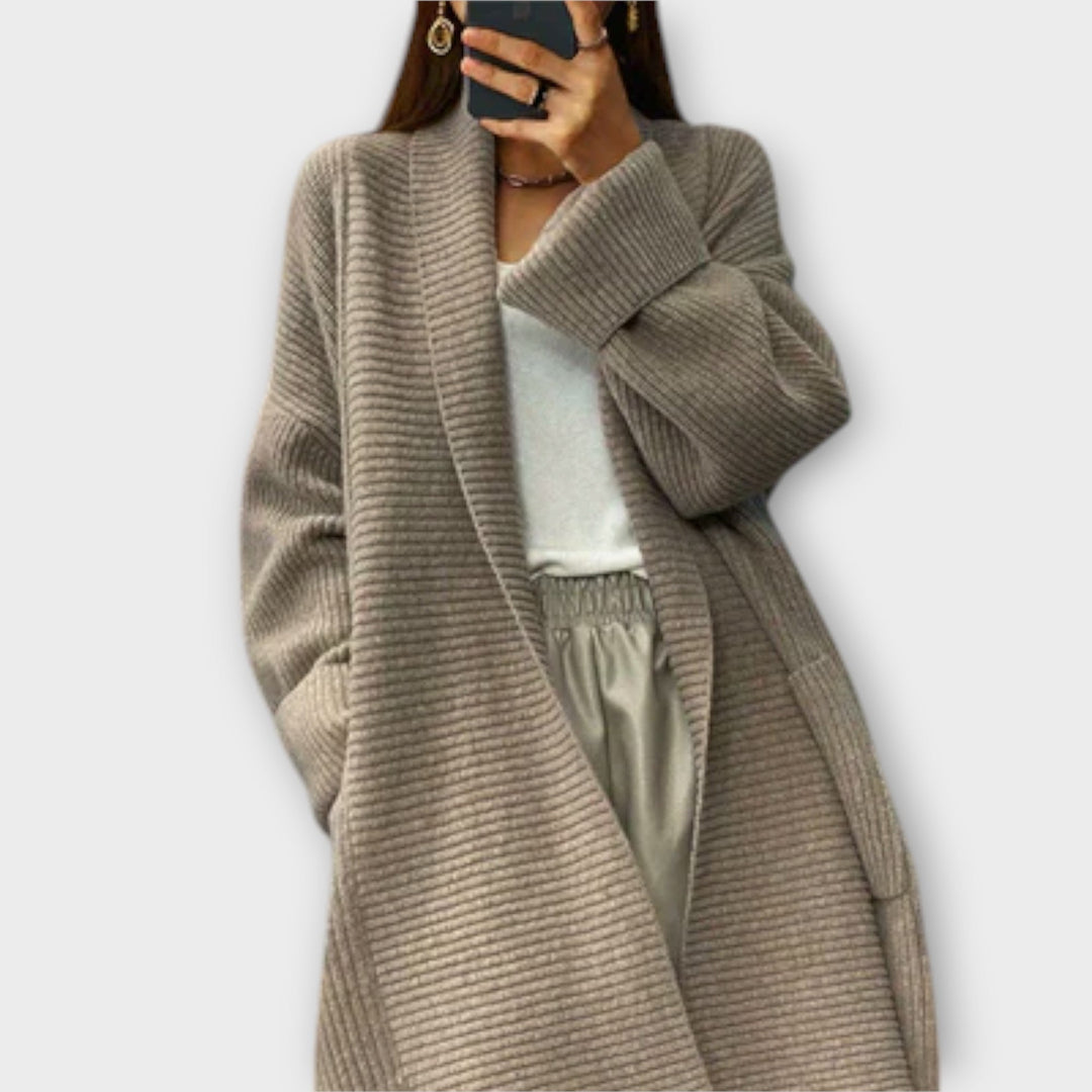 Euphemia | Cardigan lungo intrecciato