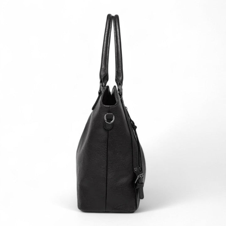 Grande borsa tote con più tasche