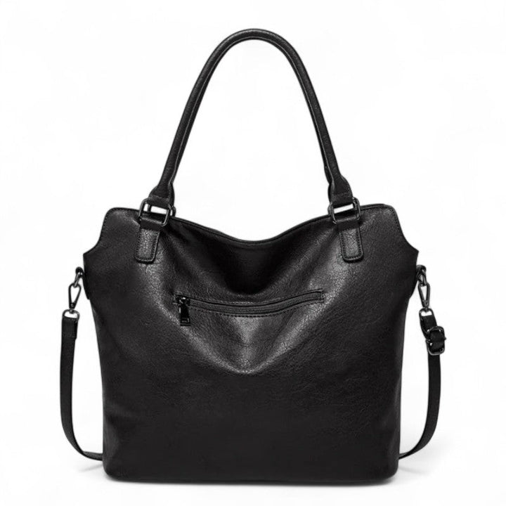 Grande borsa tote con più tasche