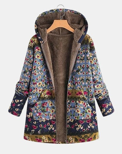 Elena | Felpa boho floreale