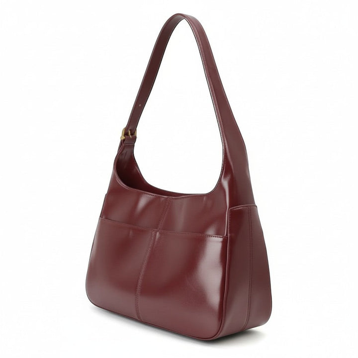 Borsa a tracolla lucida