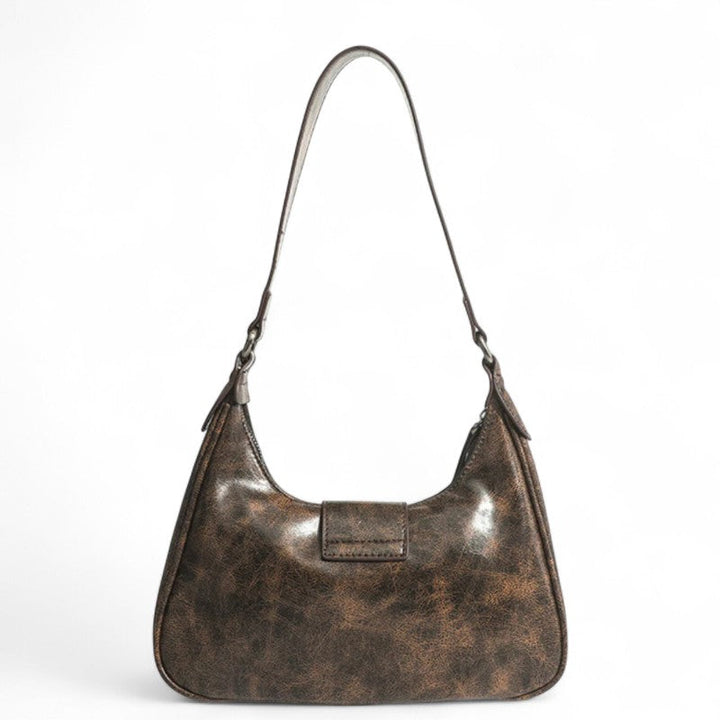 Elegante borsa vintage con un aspetto liscio