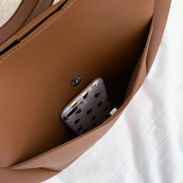 Grande borsa tote morbida per l&