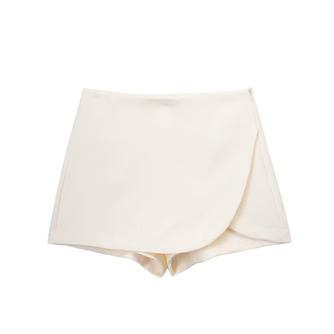 Gonna con pantaloni shorts