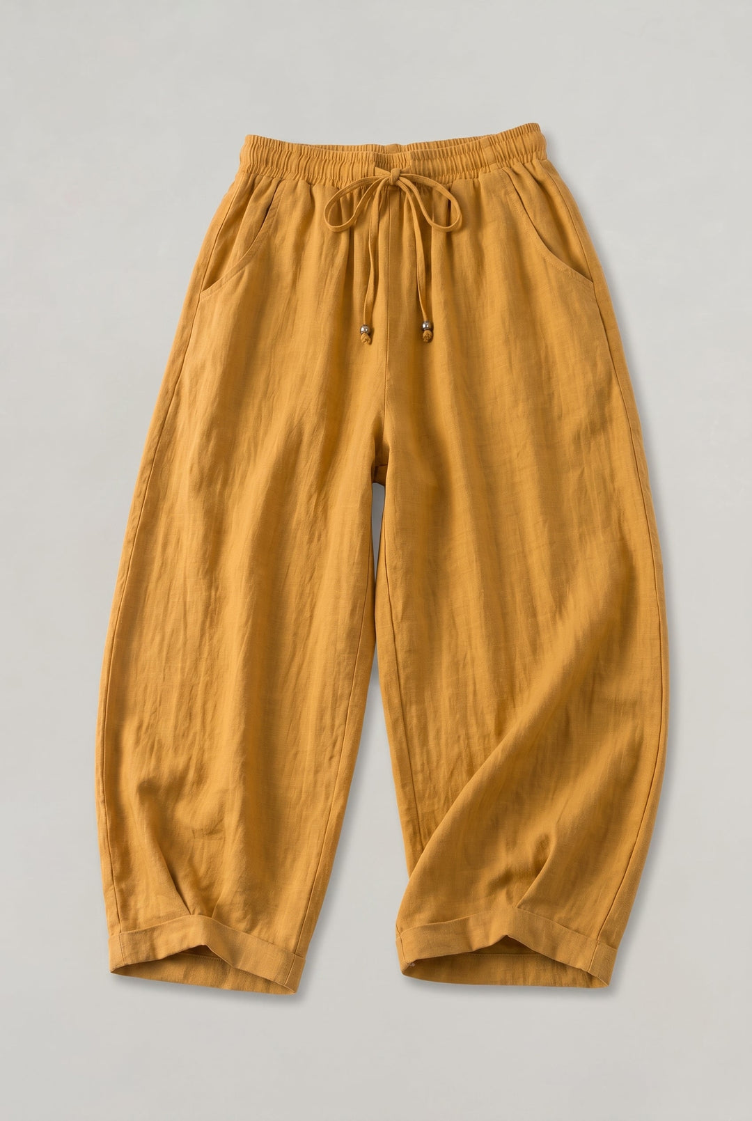 Pantaloni larghi da donna con vita alta