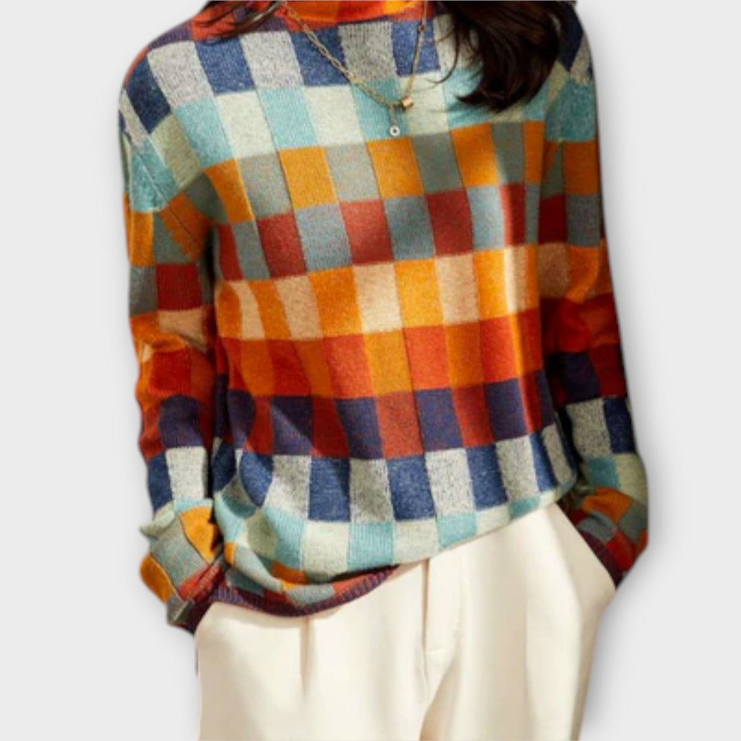 Erika | Maglione patchwork