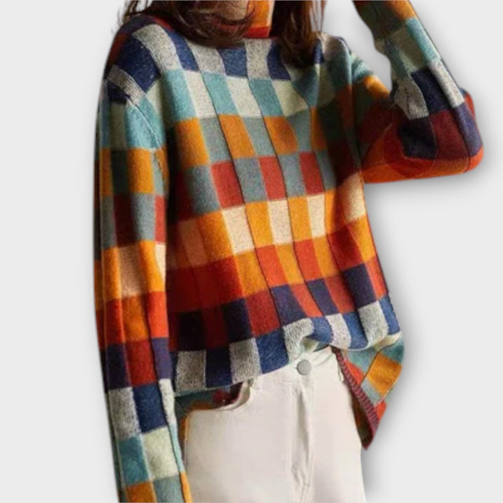 Erika | Maglione patchwork