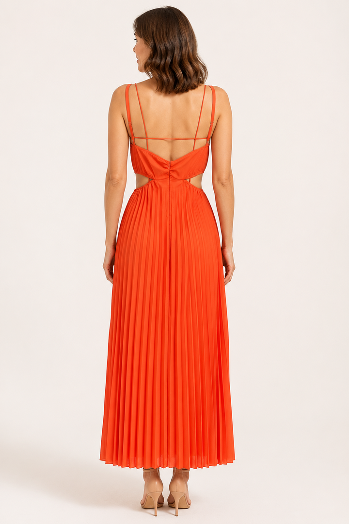Karina | Eleganti abiti maxi plissettati