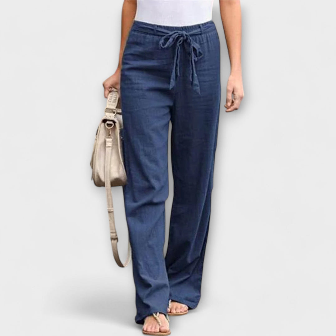 Loreen | Pantaloni in lino