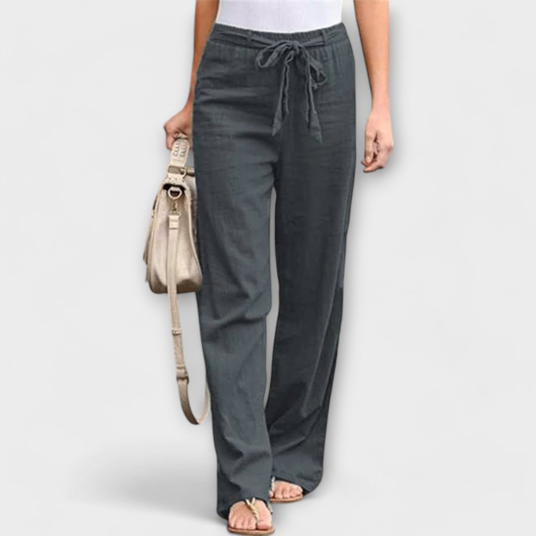Loreen | Pantaloni in lino