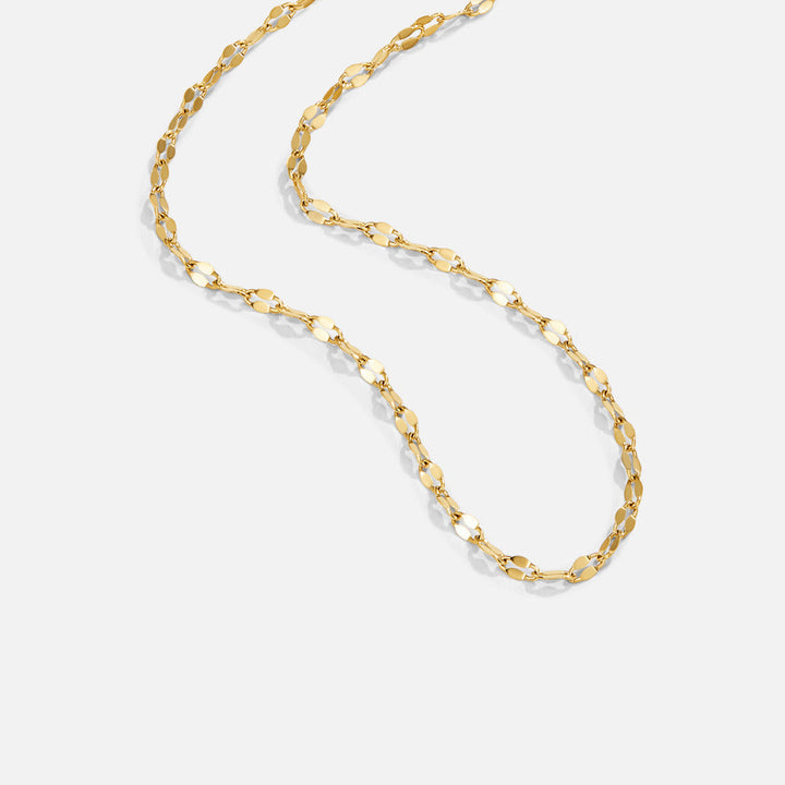 Collana a catena dorata Leila