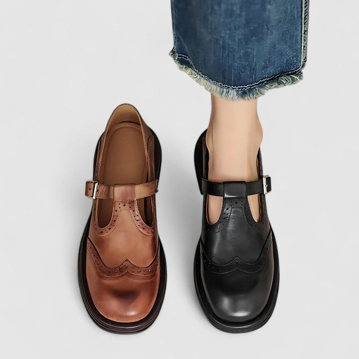 Scarpe classiche Mary Jane con cinturino
