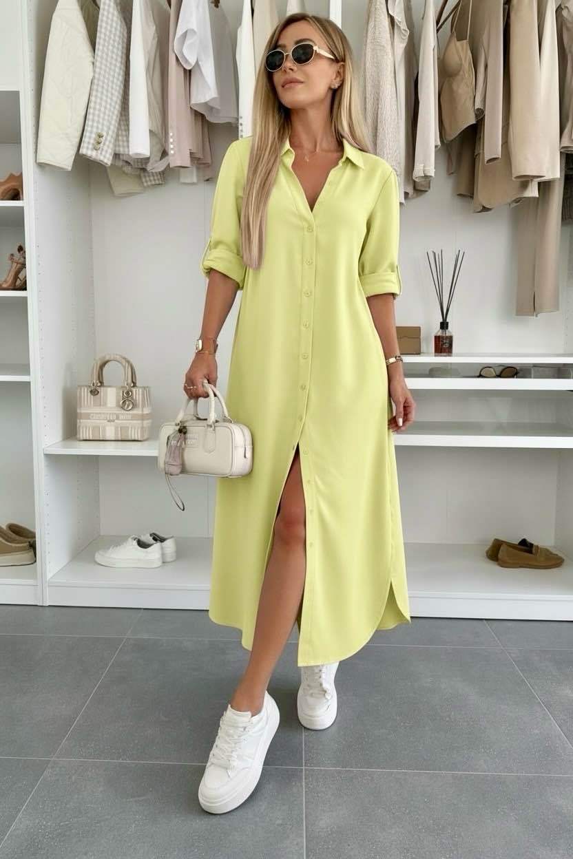 Běla | Abito camicia loose