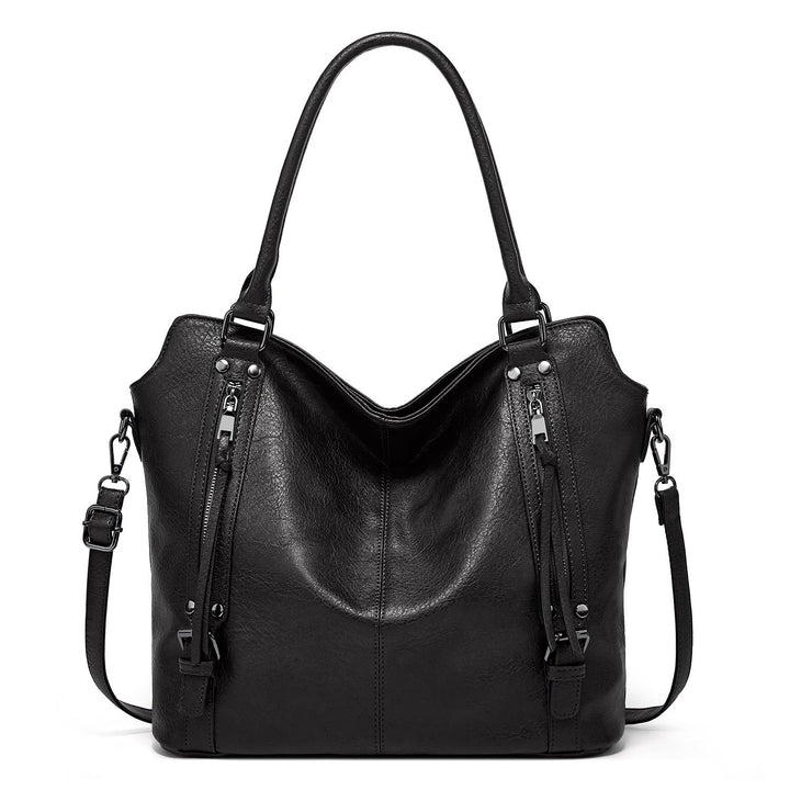 Grande borsa tote con più tasche