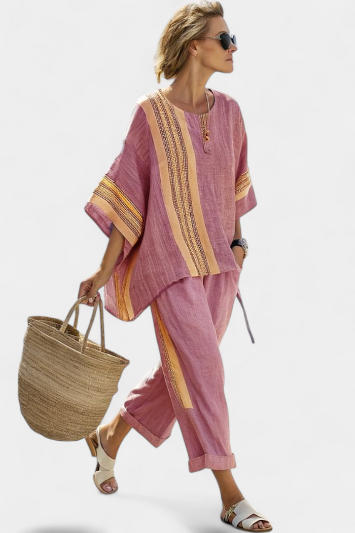 Lorena | Set boho in lino
