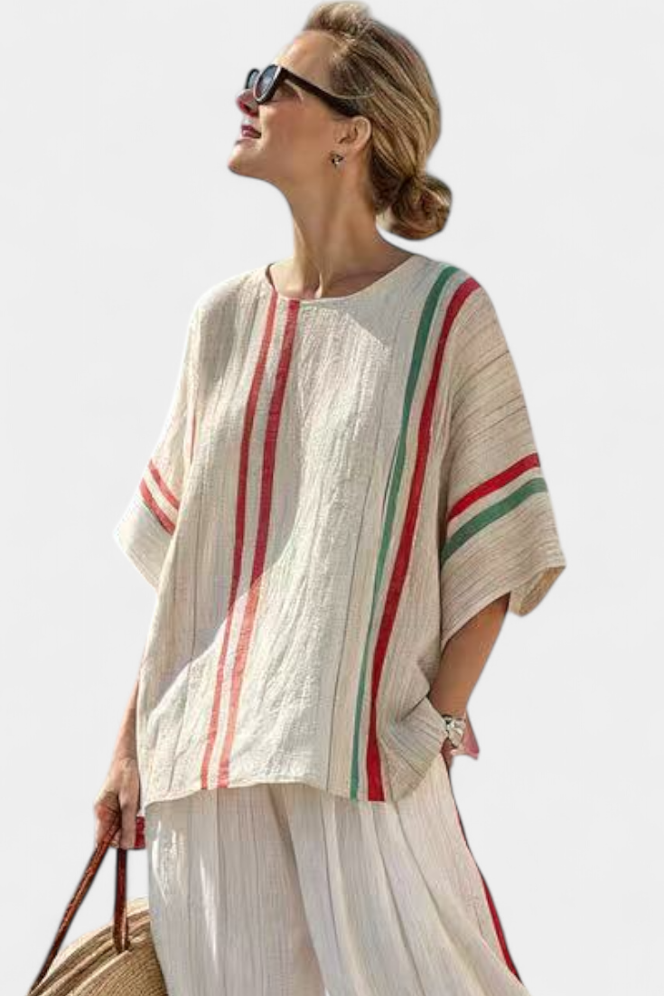 Beatriz | Set mediterraneo a strisce