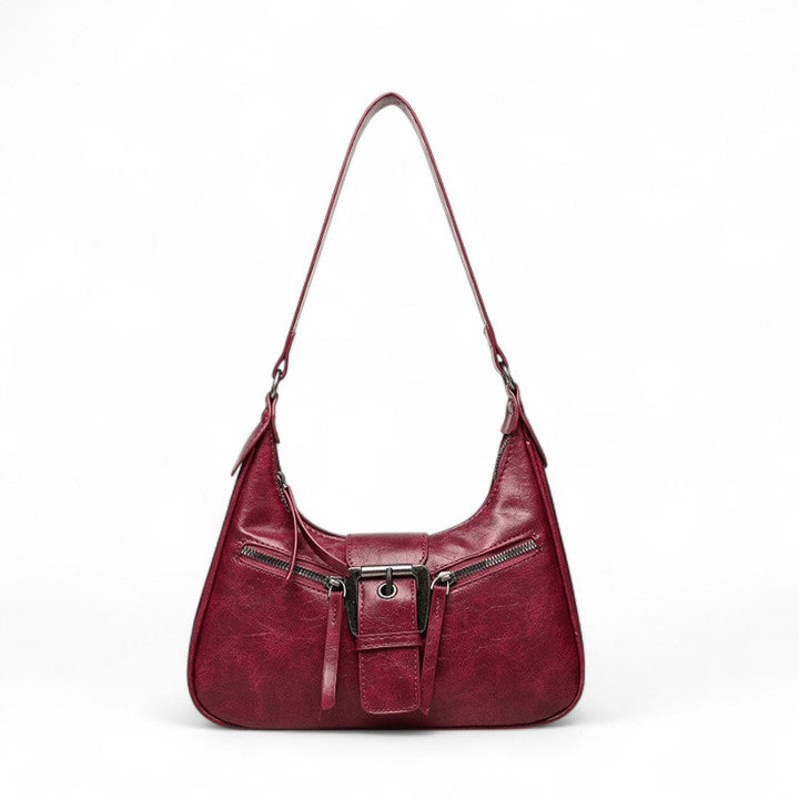 Elegante borsa vintage con un aspetto liscio
