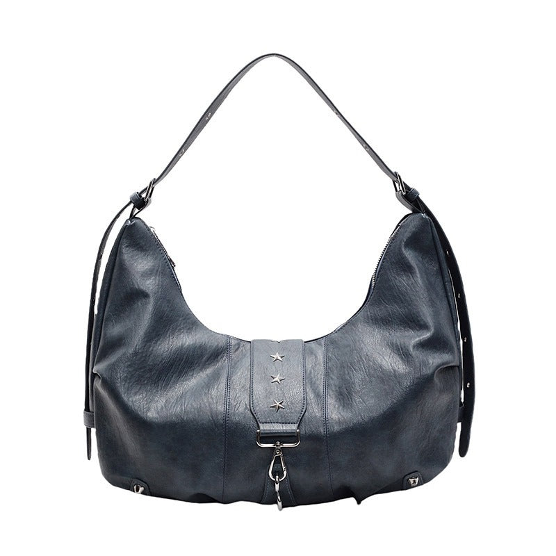 Borsa a tracolla liscia