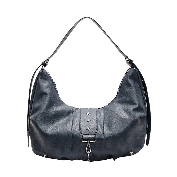 Borsa a tracolla liscia