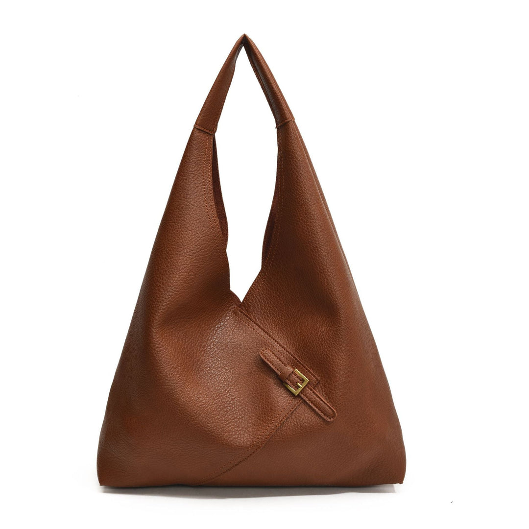 Borsa a tracolla liscia