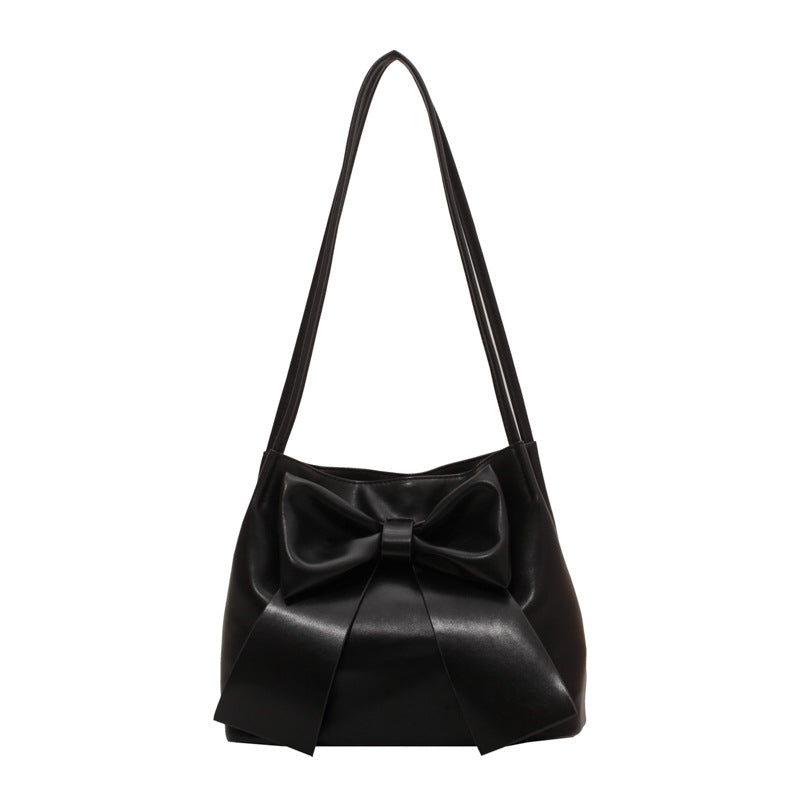 Borsa a tracolla leggera con fiocco