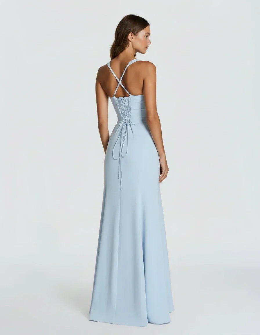 Frederika | Abito maxi da cerimonia fluido