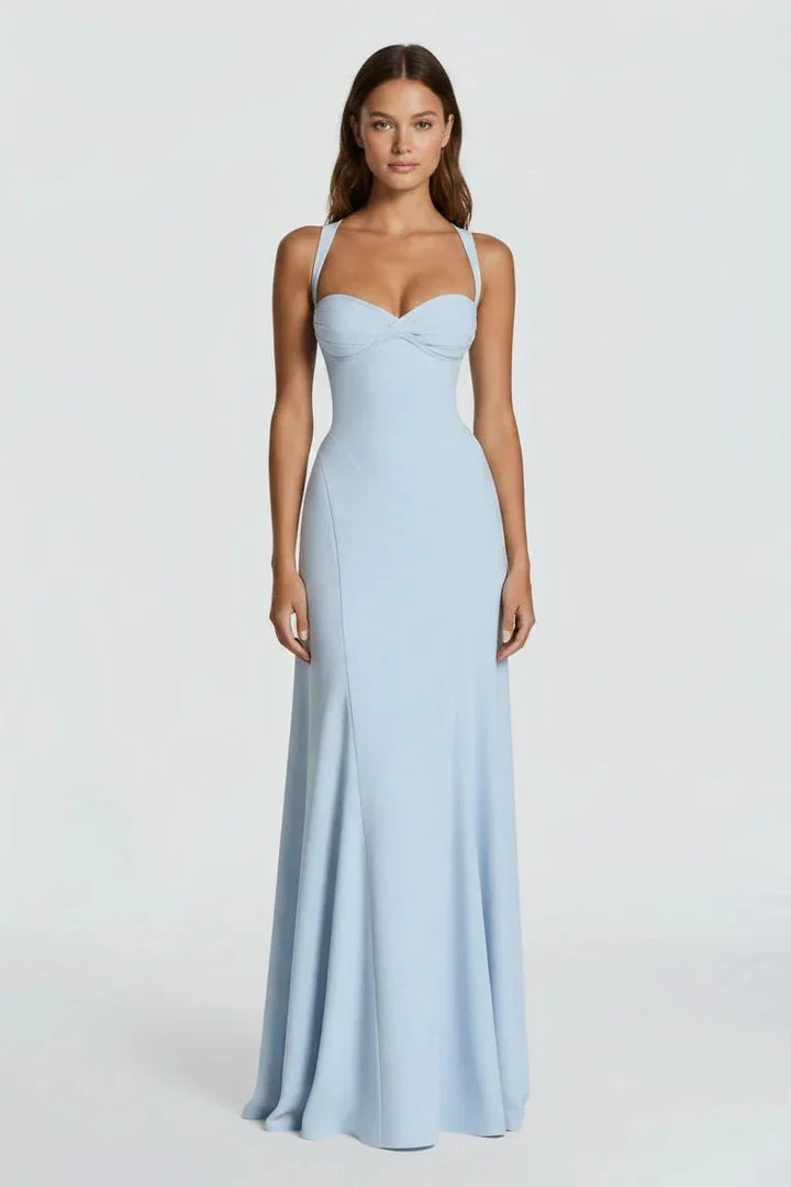 Frederika | Abito maxi da cerimonia fluente