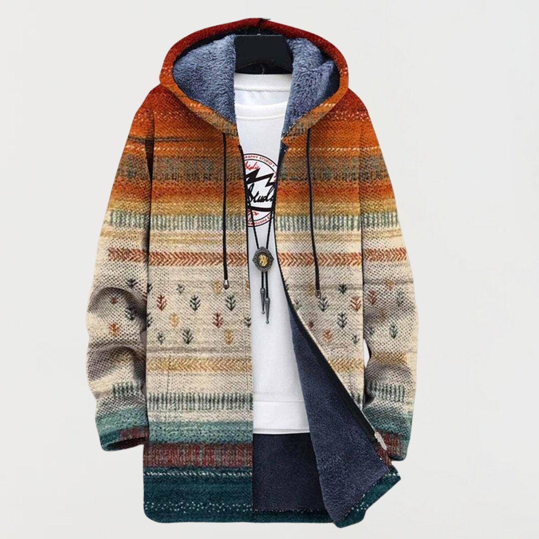 Dafne | Cappotto a righe