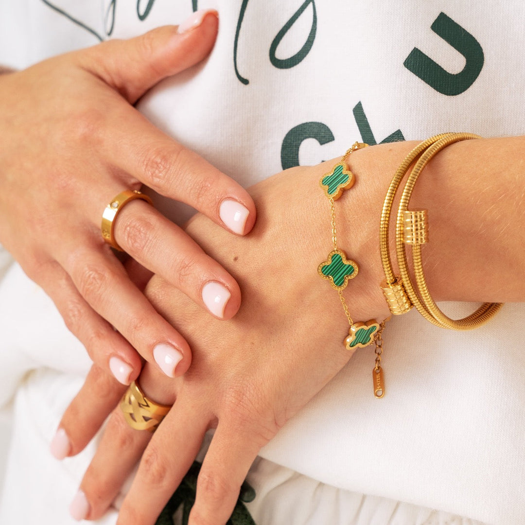 Ornella | Bracciale twister oro